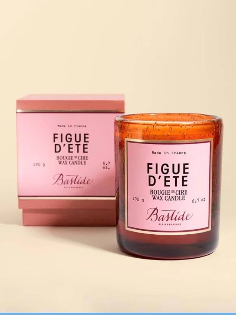 Bastide Aix en Provence Figue D’Ete Candle